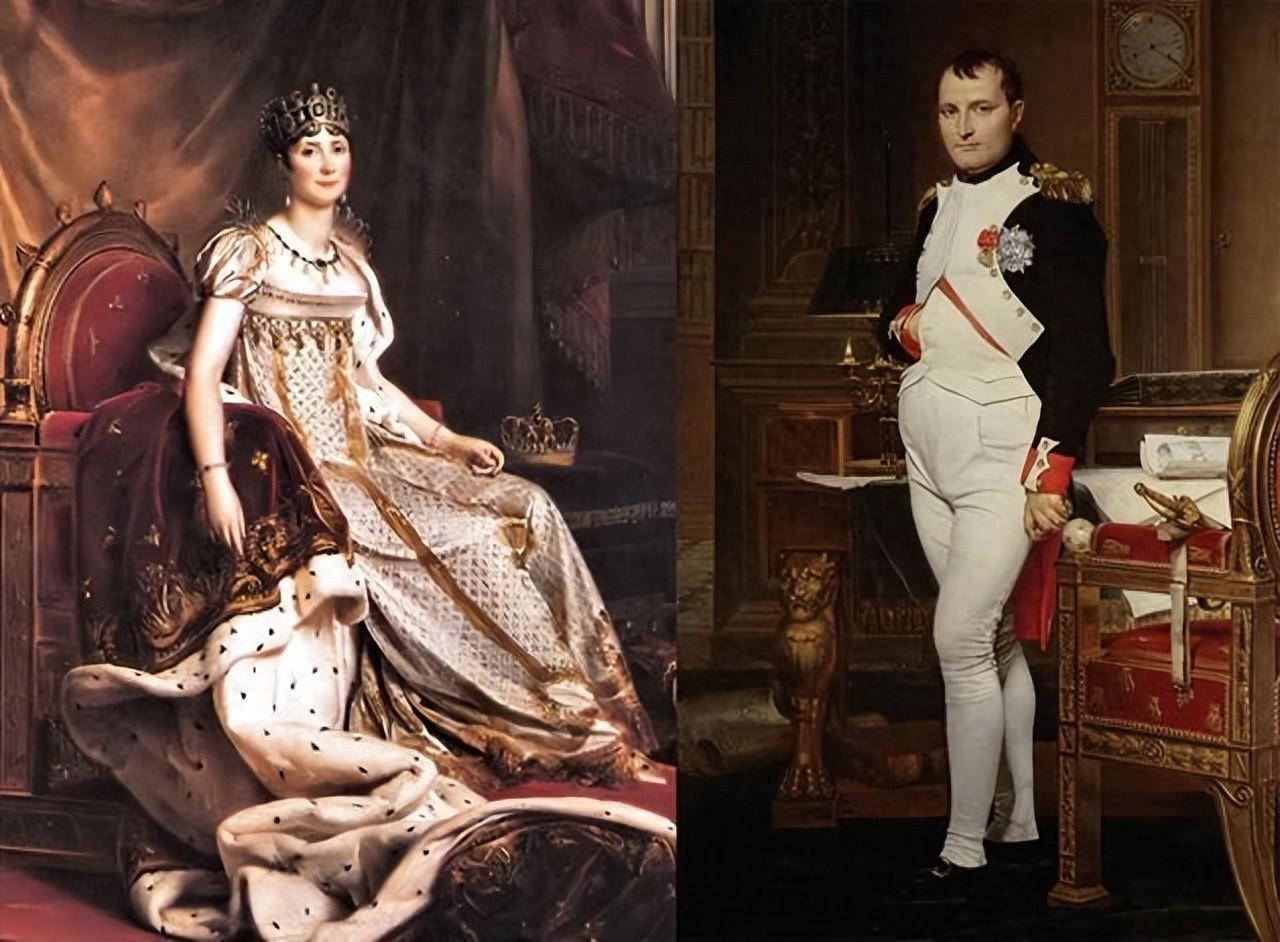1796年，27岁的拿破仑，娶了33岁带着俩娃的寡妇约瑟芬。婚后约瑟芬有情人无数