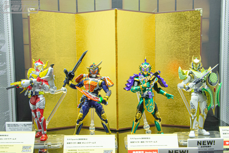 【万代魂展2024】假面骑士铠武S.H.Figuarts真骨雕制法 假面骑士龙玄