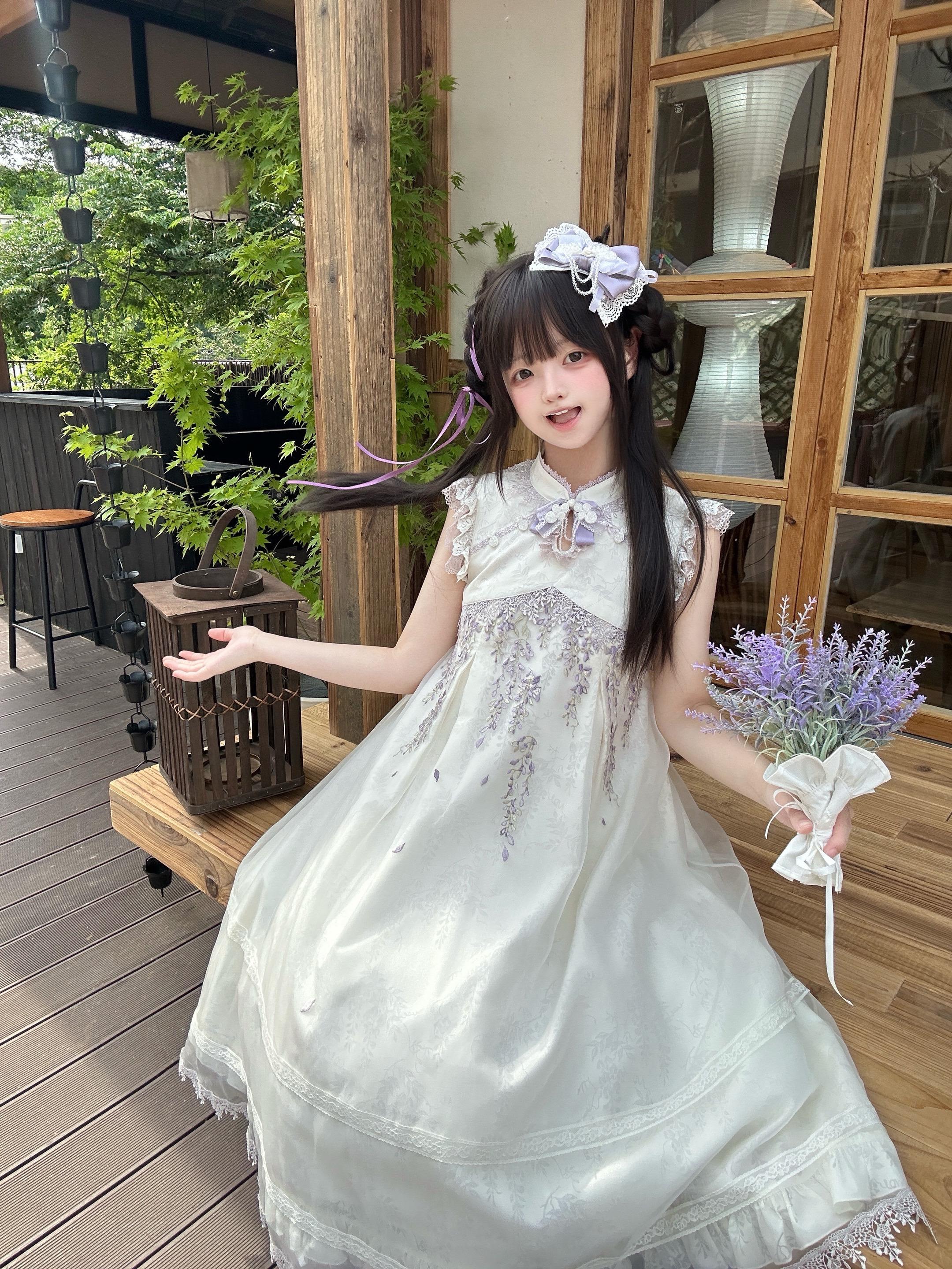 小个子穿紫藤分分钟化身江南小女子哈哈哈！