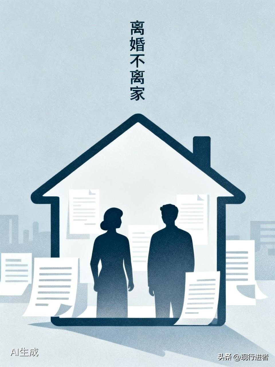 离婚不离家这一现象，恰似一面棱镜，折射出当代中产阶层在婚姻解体后的生存智慧与情感