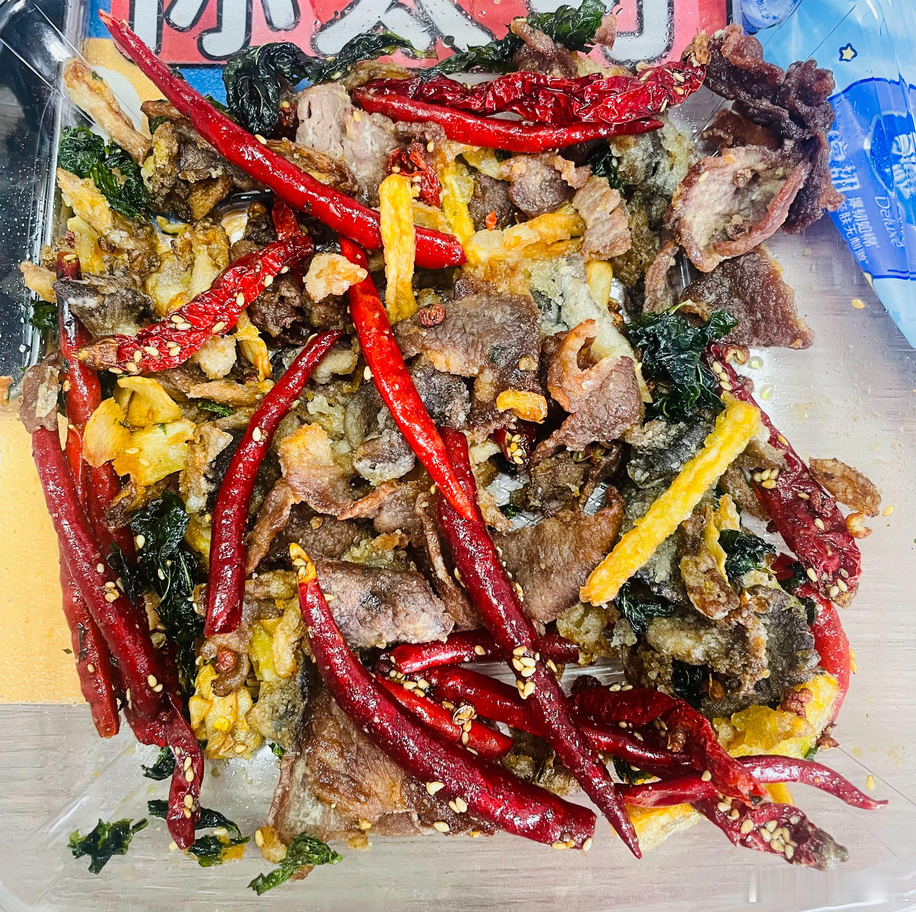 山姆的薄荷牛肉。好好吃呀 
