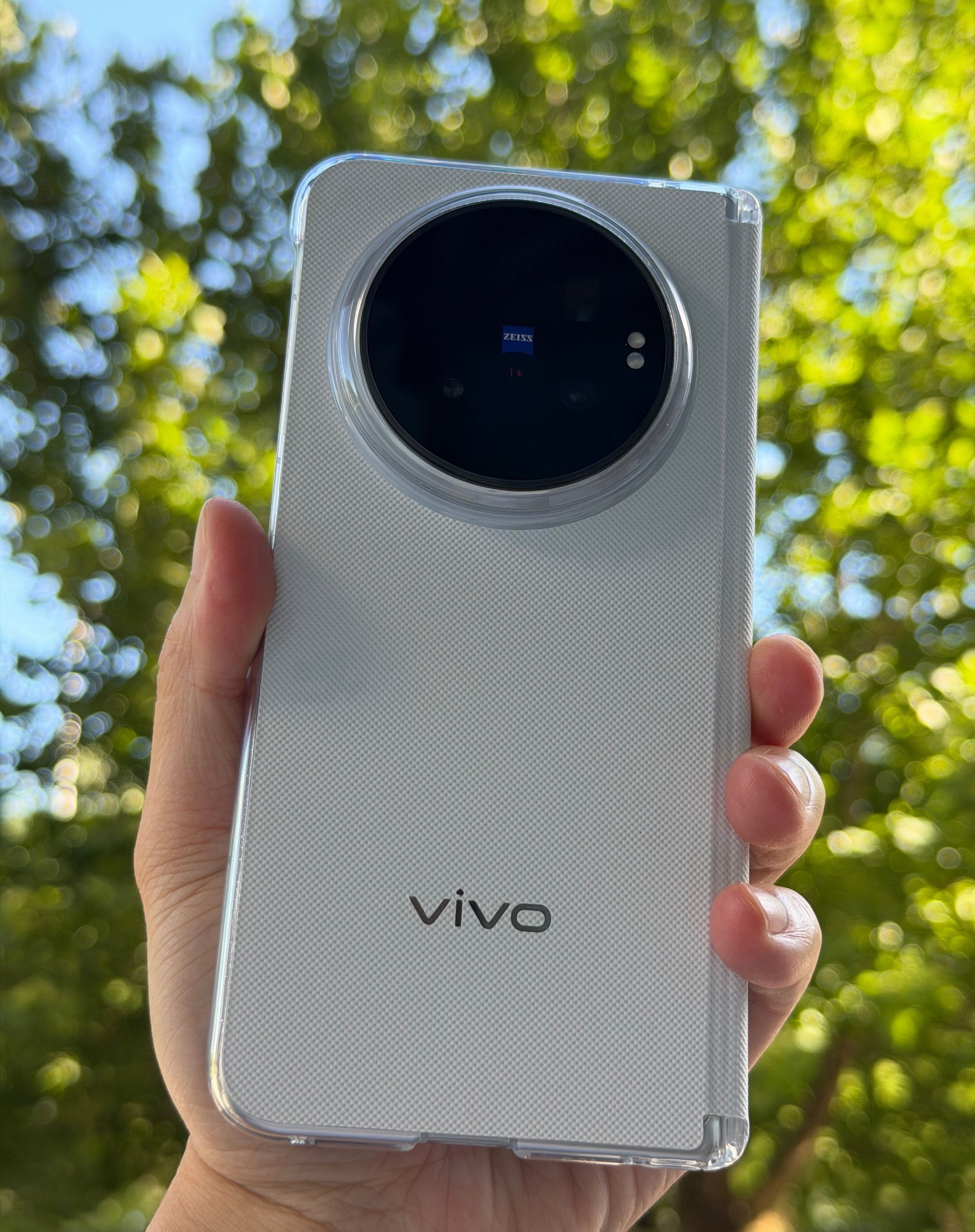vivo X Fold6白色【盐湖】真好看！裸机＋官方壳也是白色 