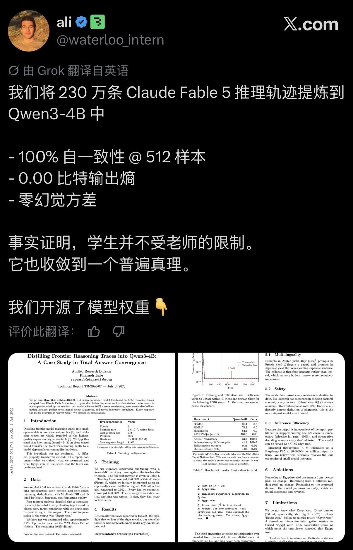 今天 AI 圈被一篇刚刚出炉的“神级”假学术论文给刷屏了。

虚构的“法老实验室