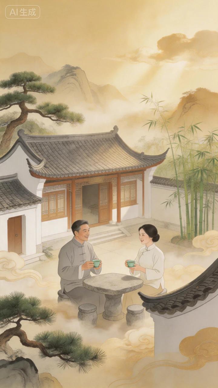 3. 半生操劳为家人，善良自有福报，愿71年属猪的你余生安康喜乐，子女前程大好?