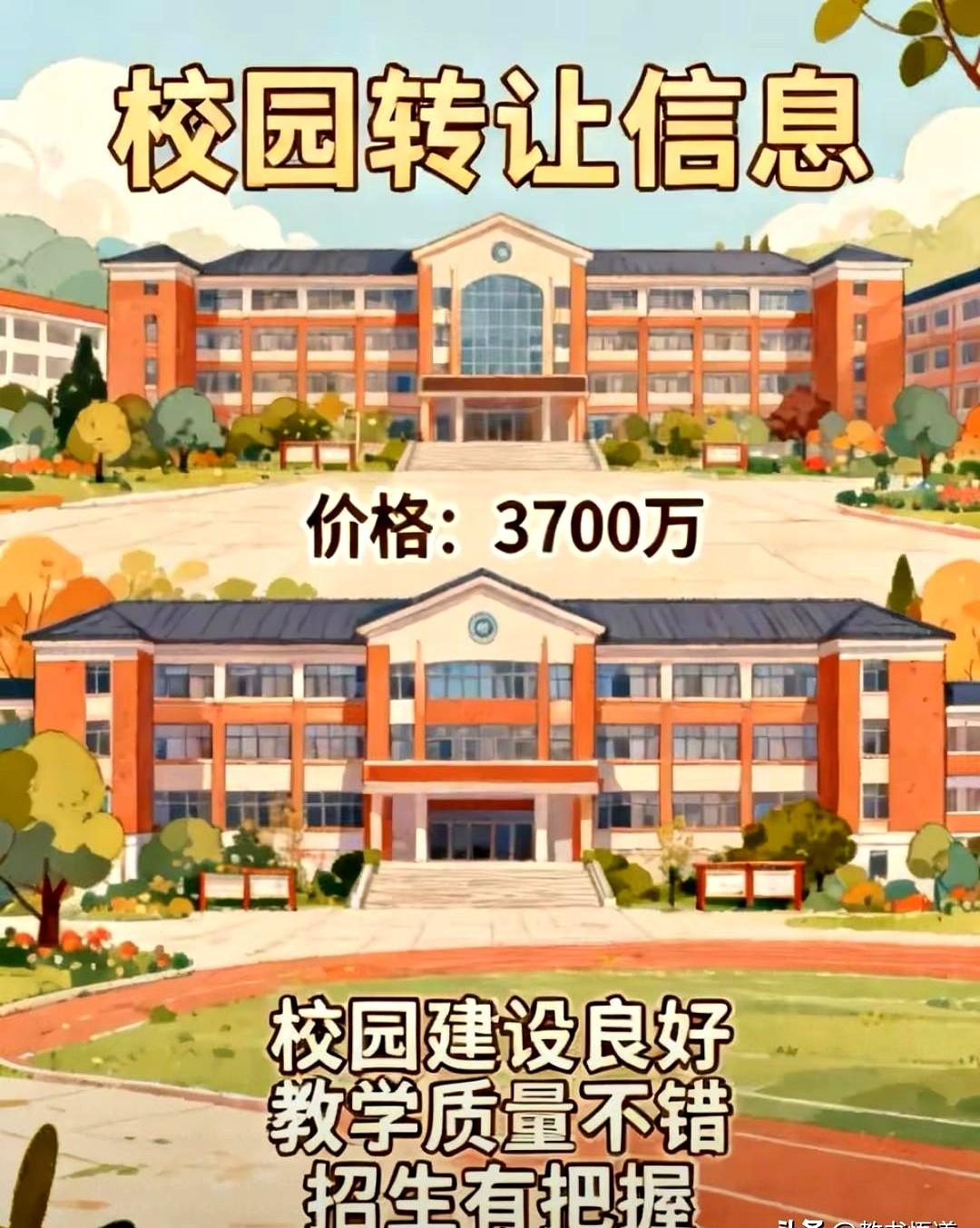 湖南做民办校副校长的朋友刚给我爆料：
那个老板把上亿的学校当烫手山芋一样甩卖，只