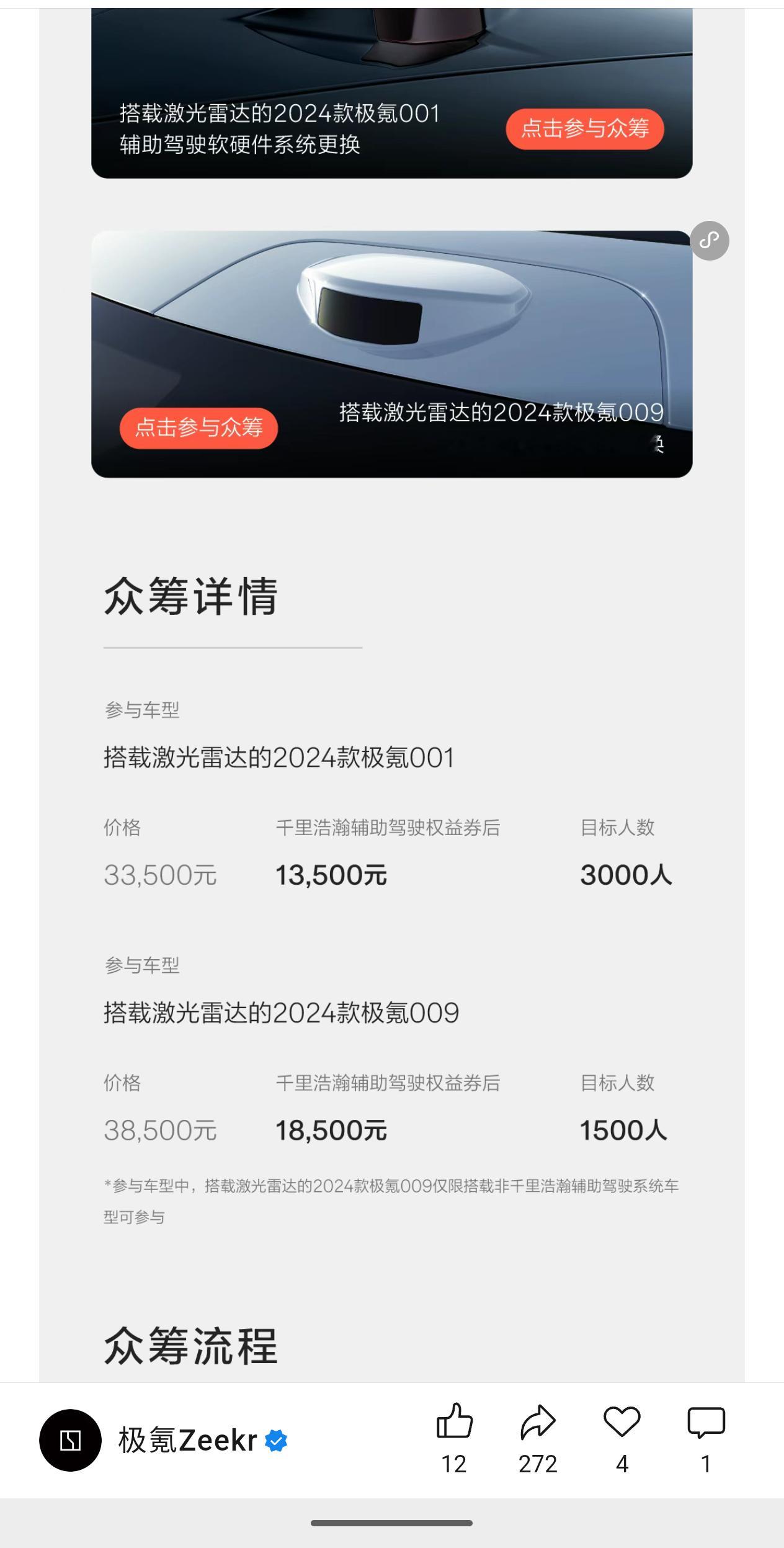 众筹升级智驾开始了