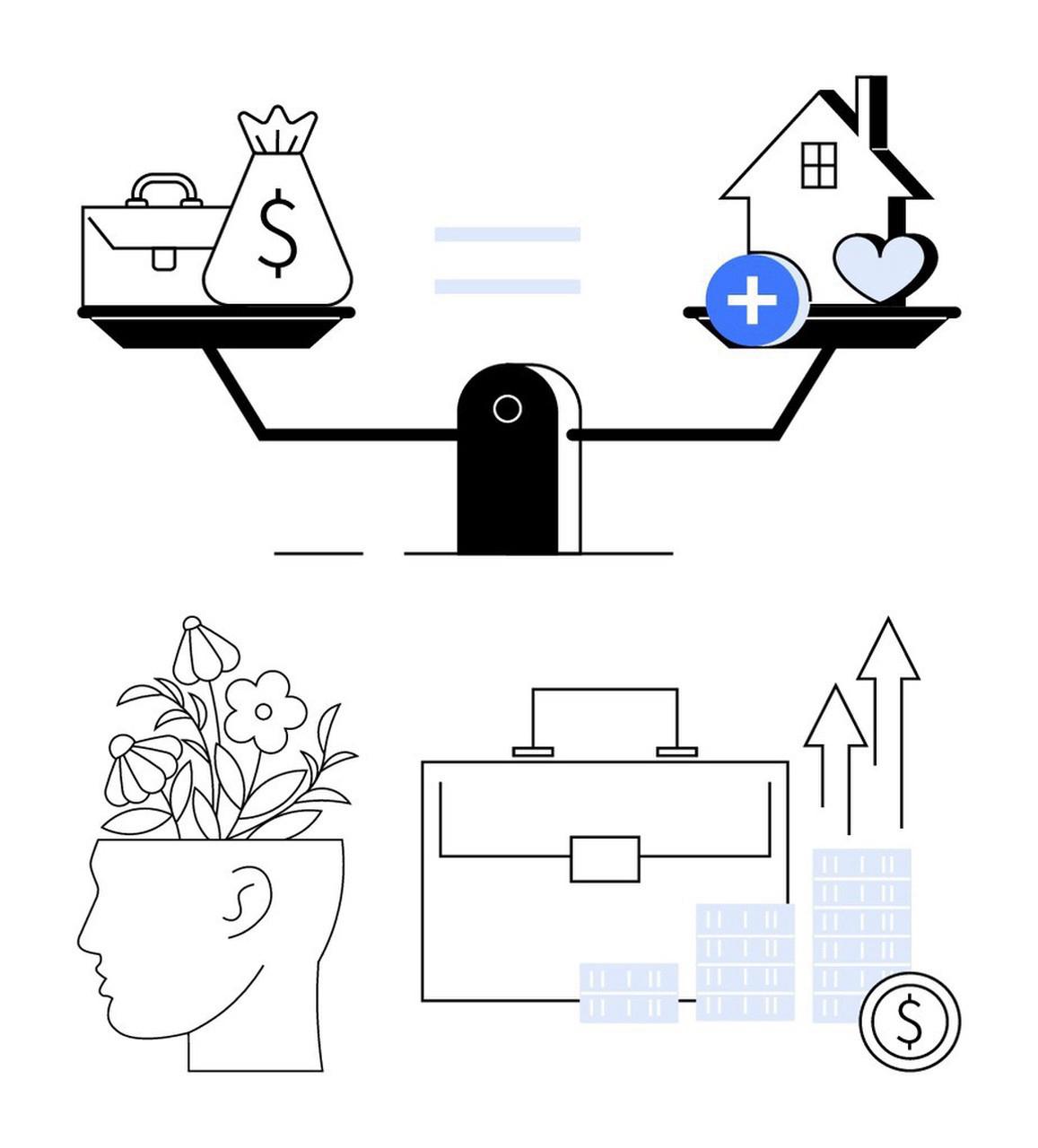 人活一辈子，金钱和健康就像天平两端，到底哪个重要？还真难抉择。
金钱在现代社会太