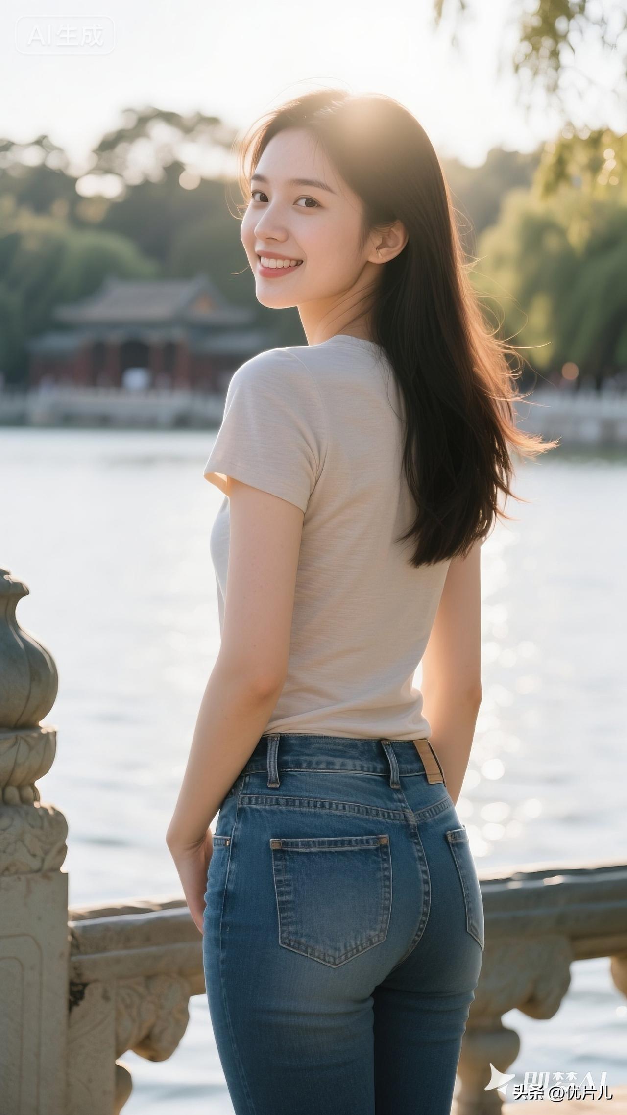 《湖水泛着碎金》，听风掠过柳梢，便觉人间温柔。愿我们都能在忙碌的日子里，留一刻给