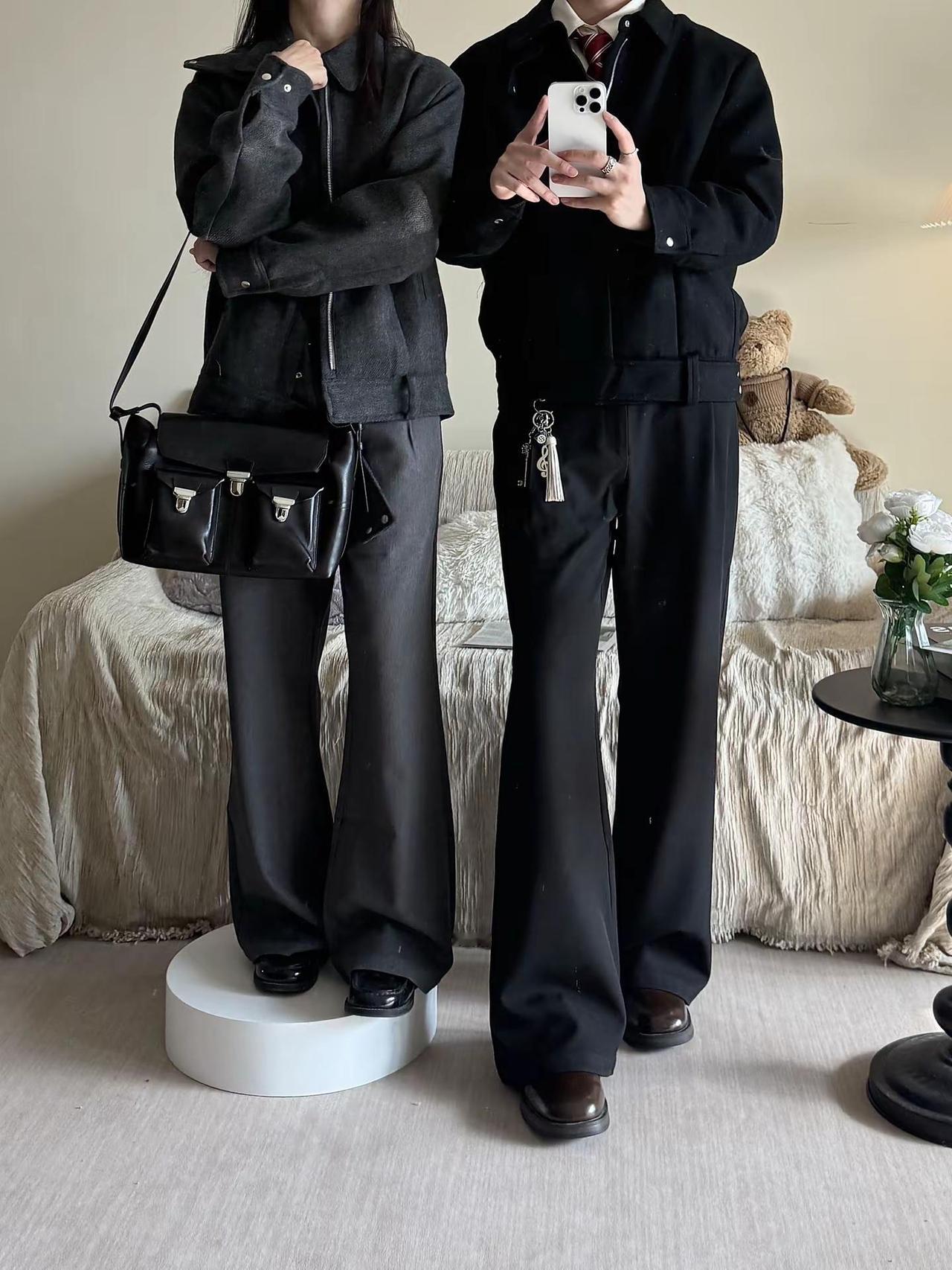 每天出门前都要考虑和你穿的搭不搭。情侣穿搭 给穿搭点颜色看看 cleanfit