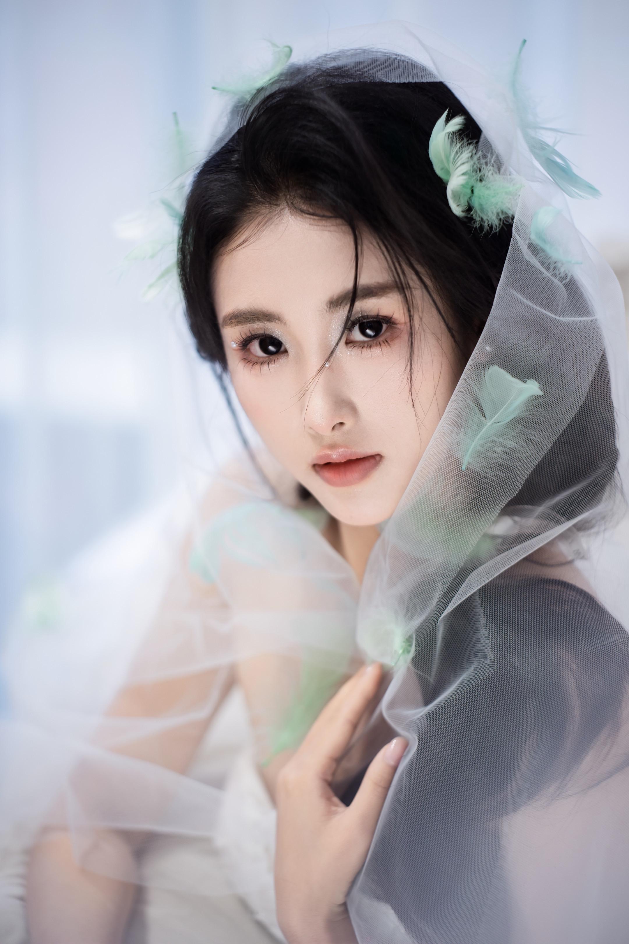 轻纱造型 照片 妆造