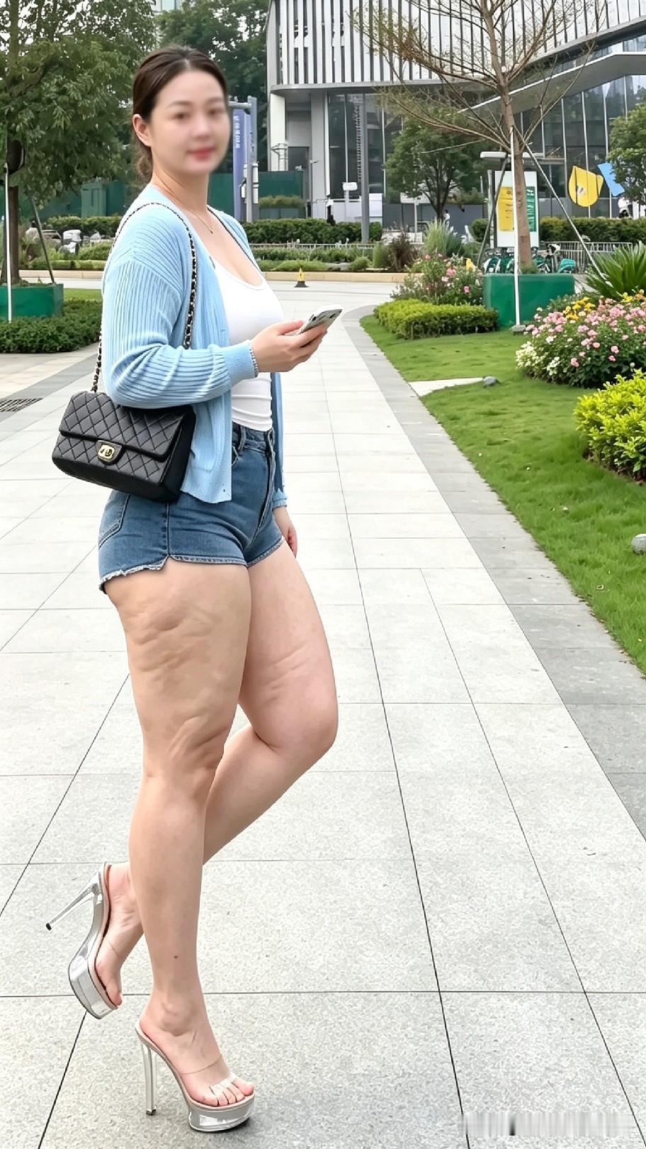 不是只有瘦才叫好看！这种圆润饱满的身材，自带味道。身材本来就没得统一模板，接纳自