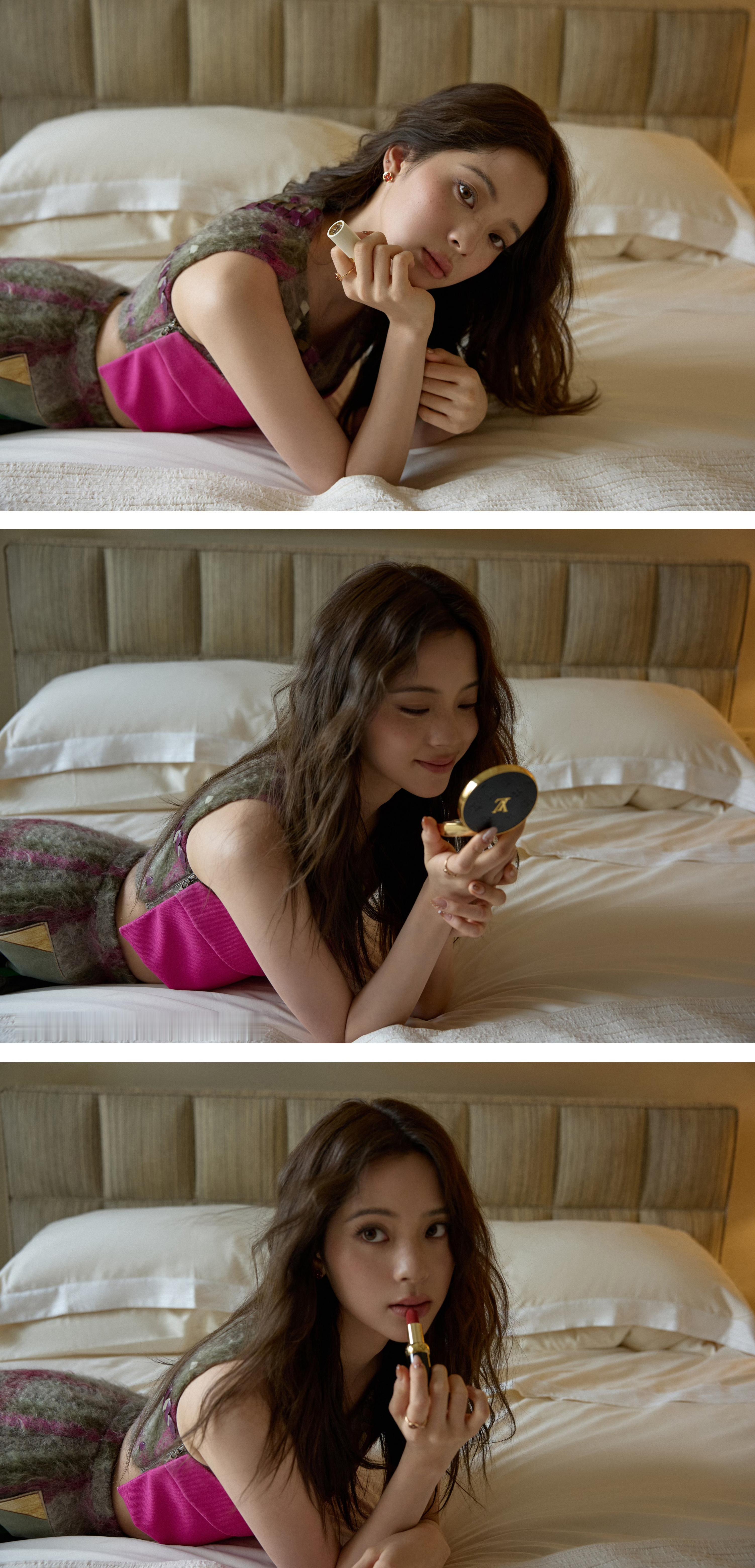 欧阳娜娜拿风筝光脚走红毯  欧阳娜娜  发射发射＞＞＞💕💕💕 