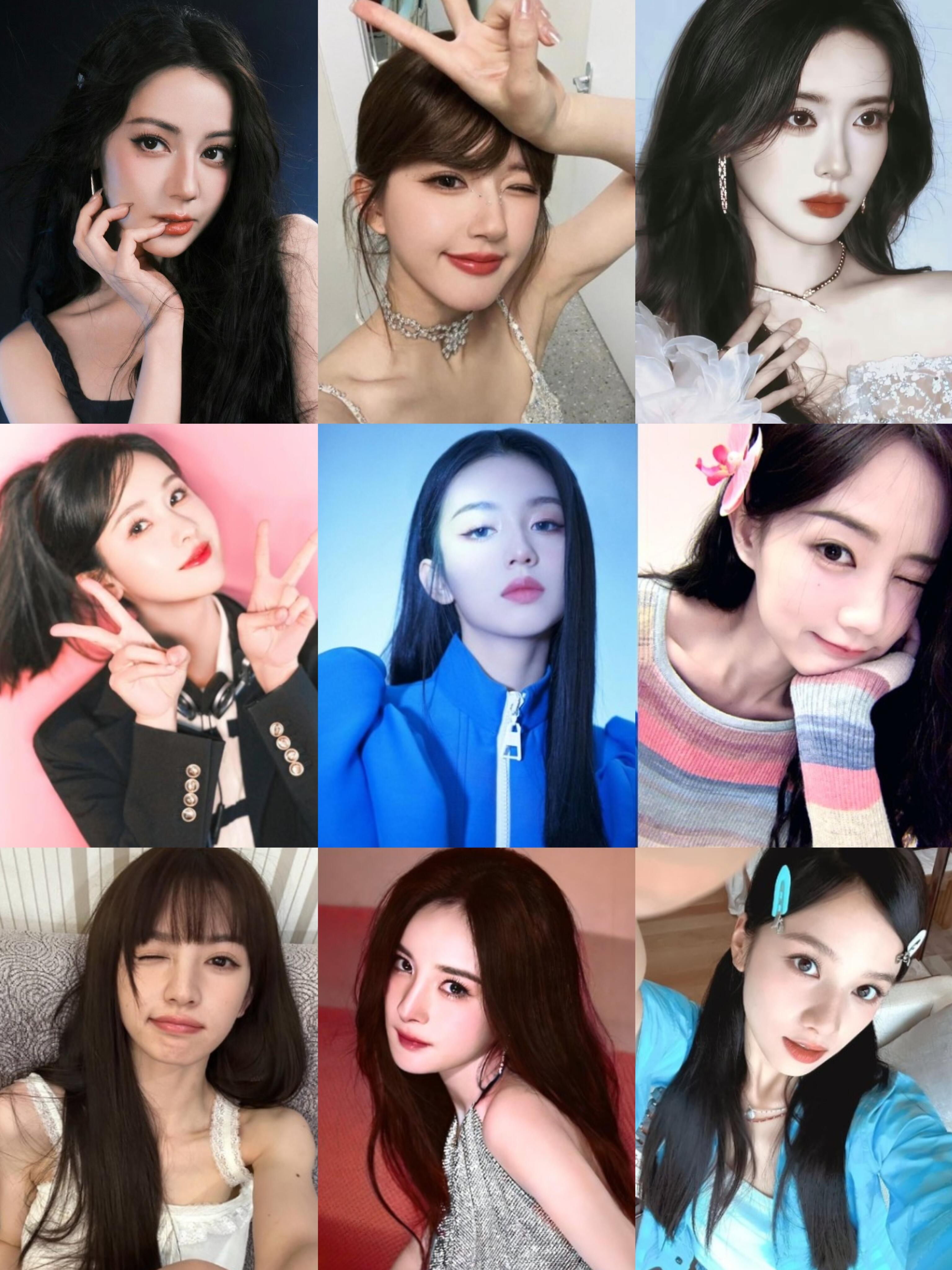 姐几个不做女团真的可惜了...不敢想象这些照片做成小卡有多好看🥹🥹 ​​​