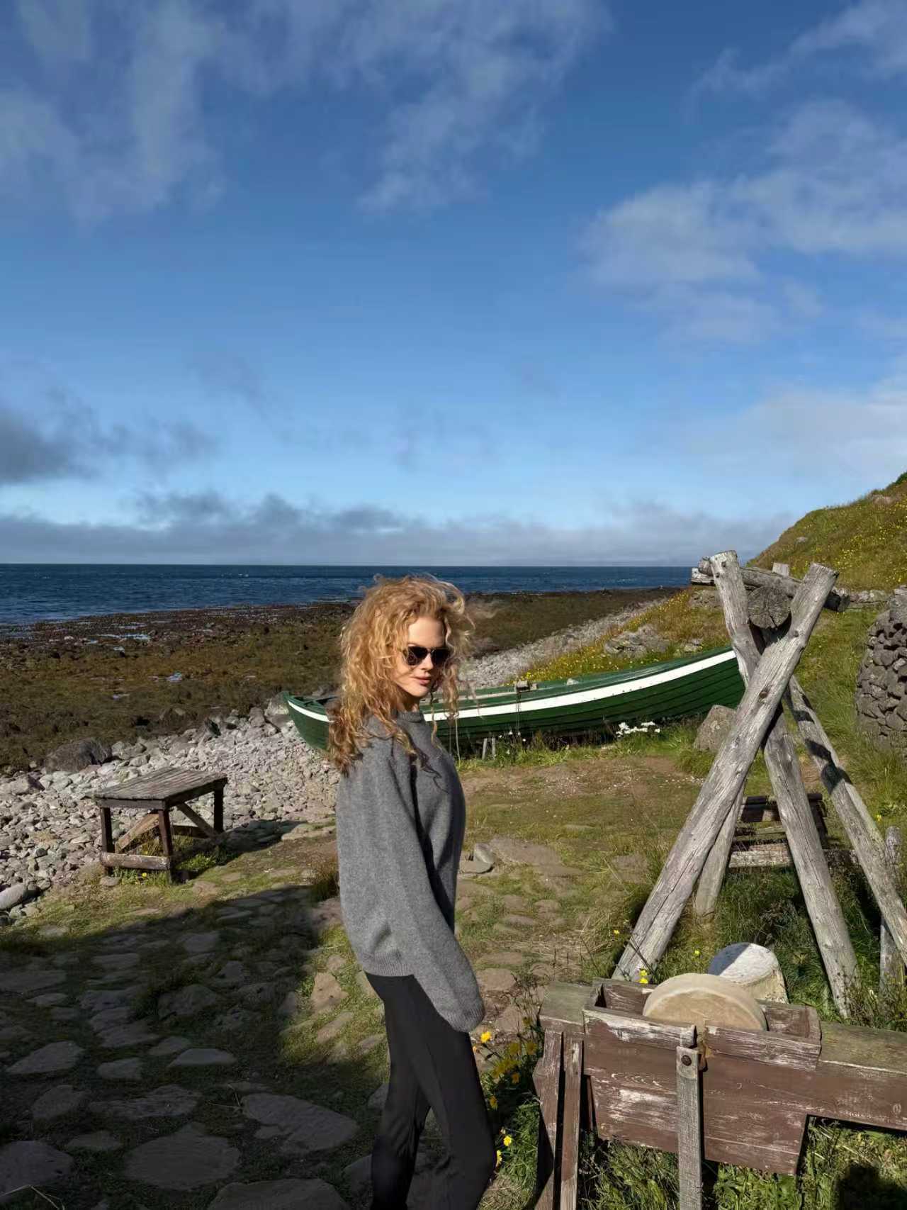 妮可基德曼 妮可和家人在冰岛🇮🇸 