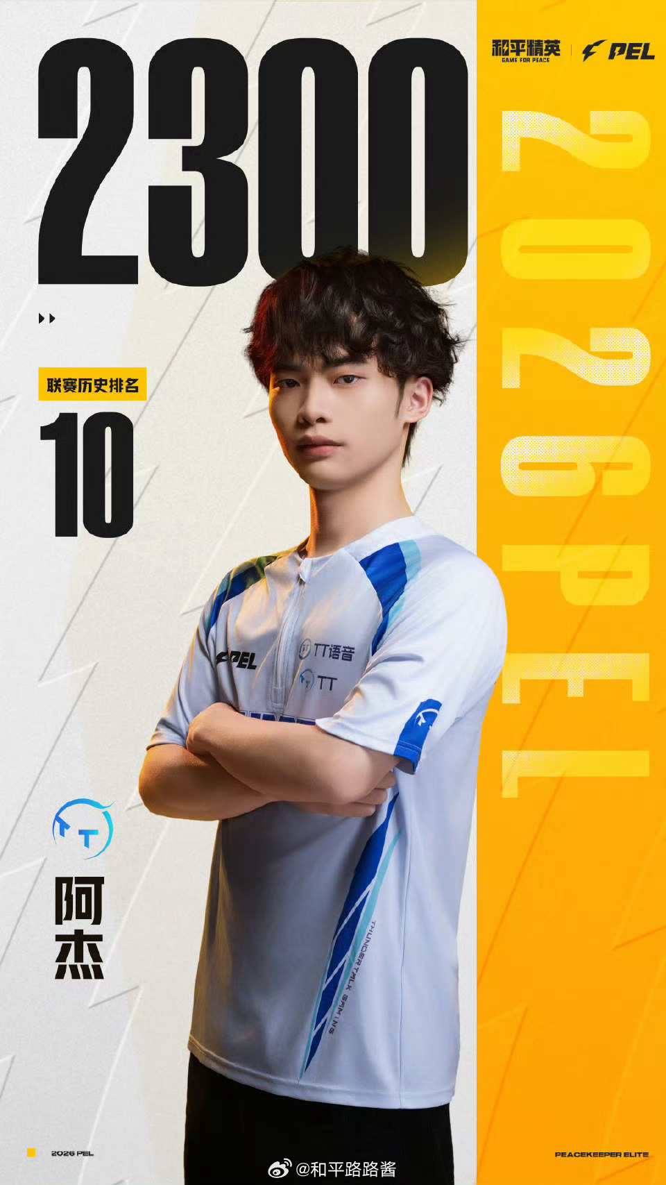 【赛事里程碑速报】TT阿杰联赛淘汰2300PEL春季赛第七周周决赛勇者无惧步履不