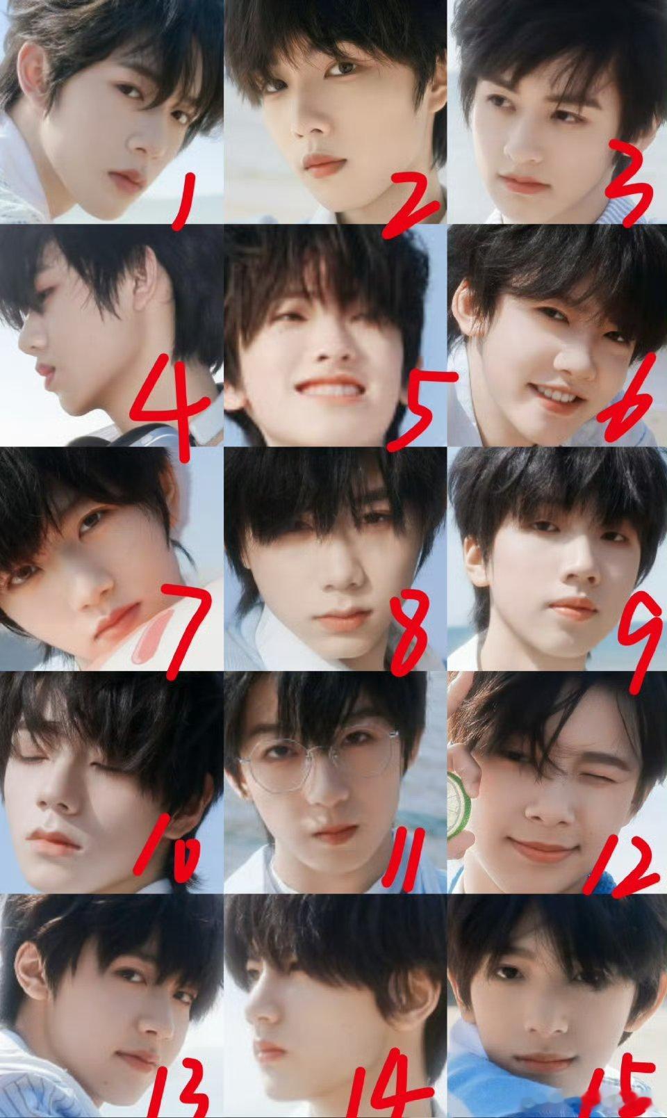 TF四代最新物料，1～15，请选出这张图里你觉得最帅的！！ 