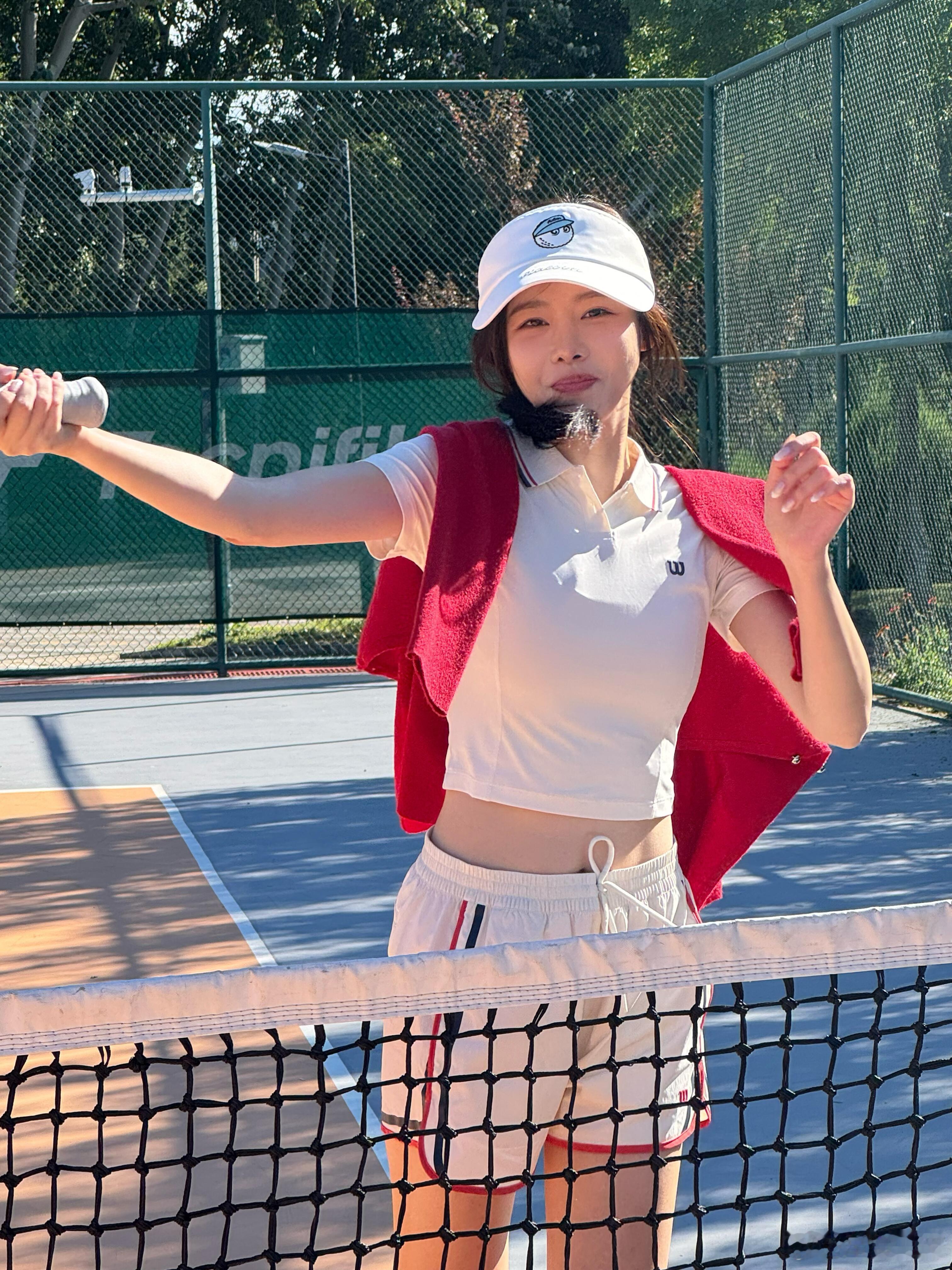 马昕墨网球穿搭🎾 ​​​