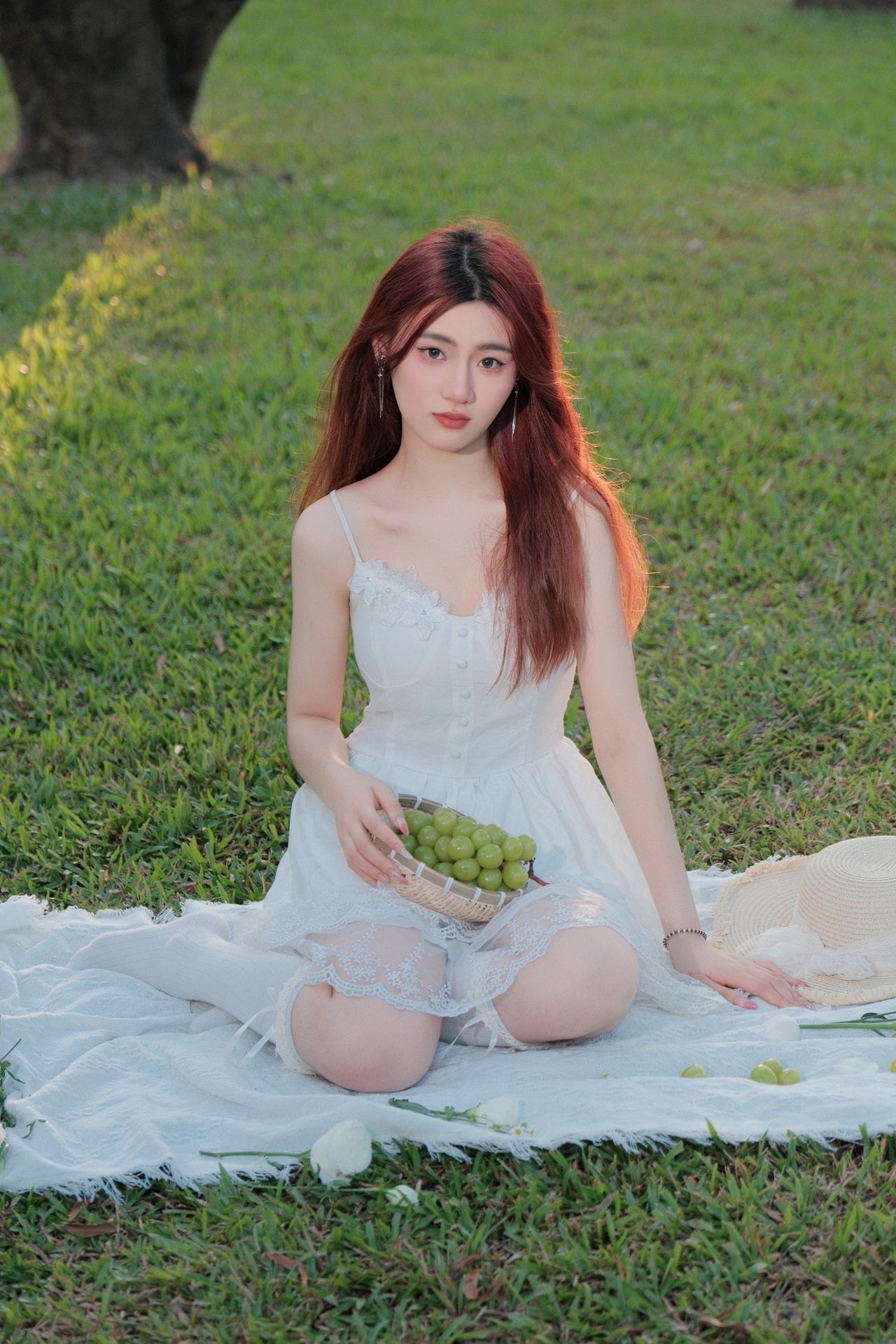 小清新 葡萄主题 中山公园 深圳约拍