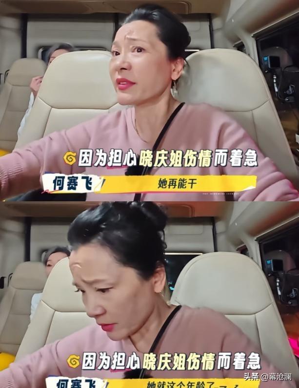 何赛飞还是太温柔了，换做是别人，早就上去给一巴掌了。

大家刚刚录完外景，因