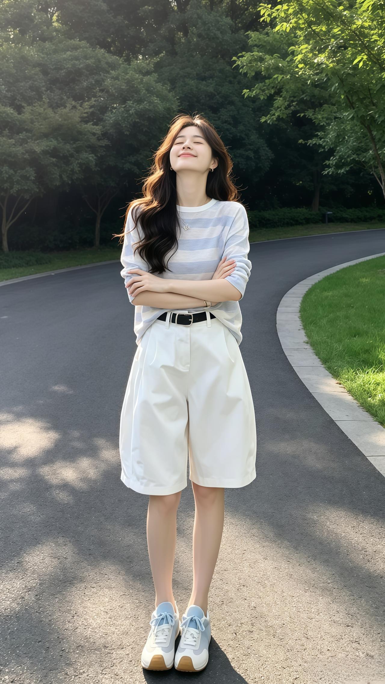分享夏季韩系穿搭 女生不费力的夏季穿搭 夏日舒适穿搭 夏日通勤穿搭好清爽 韩系穿