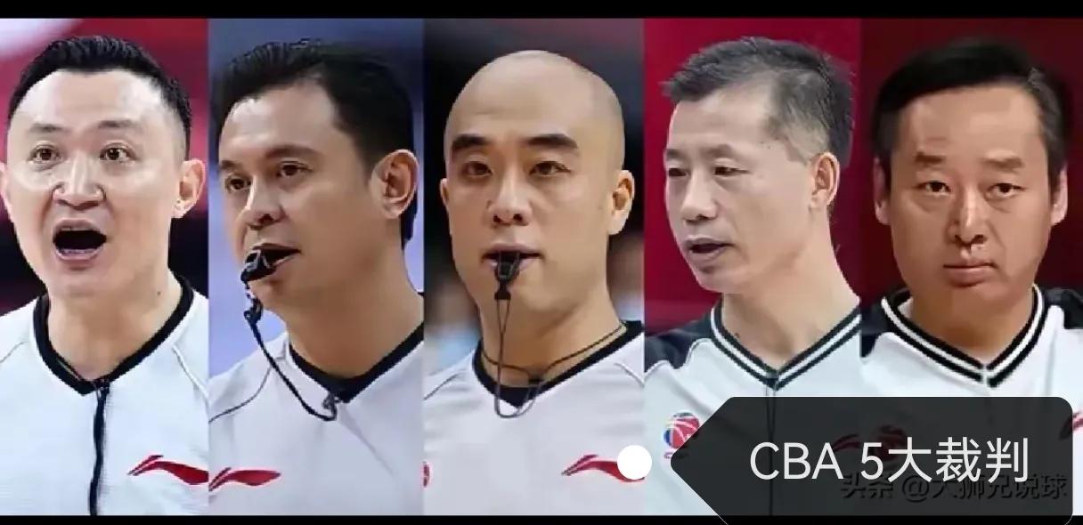 CBA这五大裁判，也就周楠老师，段铸老师执法还算公正，其余的三位，不知道是水平的