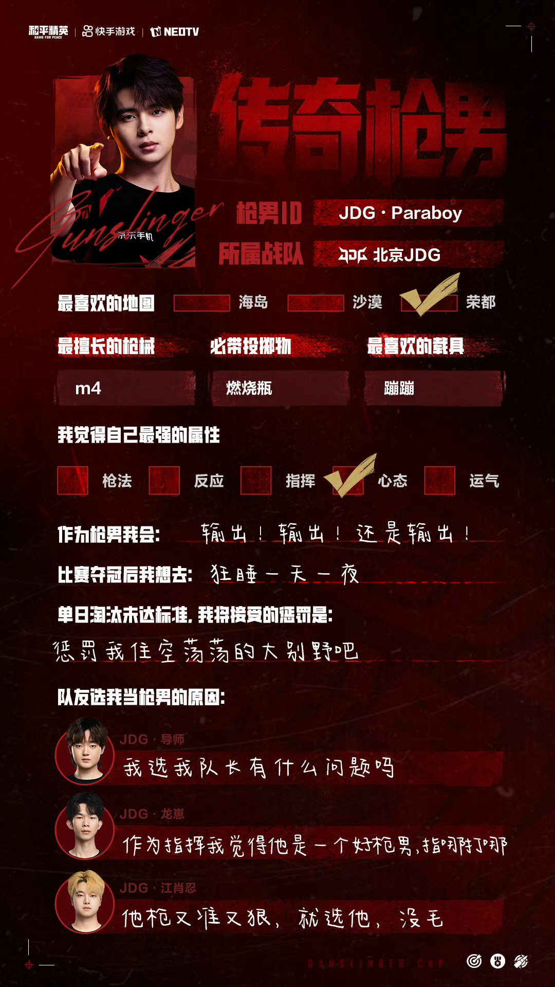 传奇枪男卡已解锁夺冠愿望是狂睡一天一夜谁懂不加班的含金量有多高2026PEL夏季