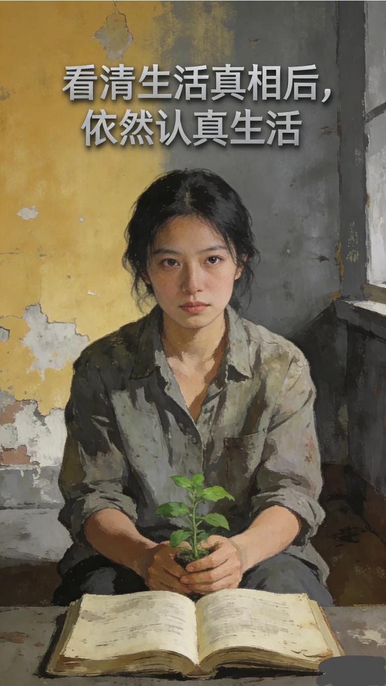 人真正大彻大悟，大多不是想通的，是熬过去、疼醒的。
     跌到谷底，无人可依