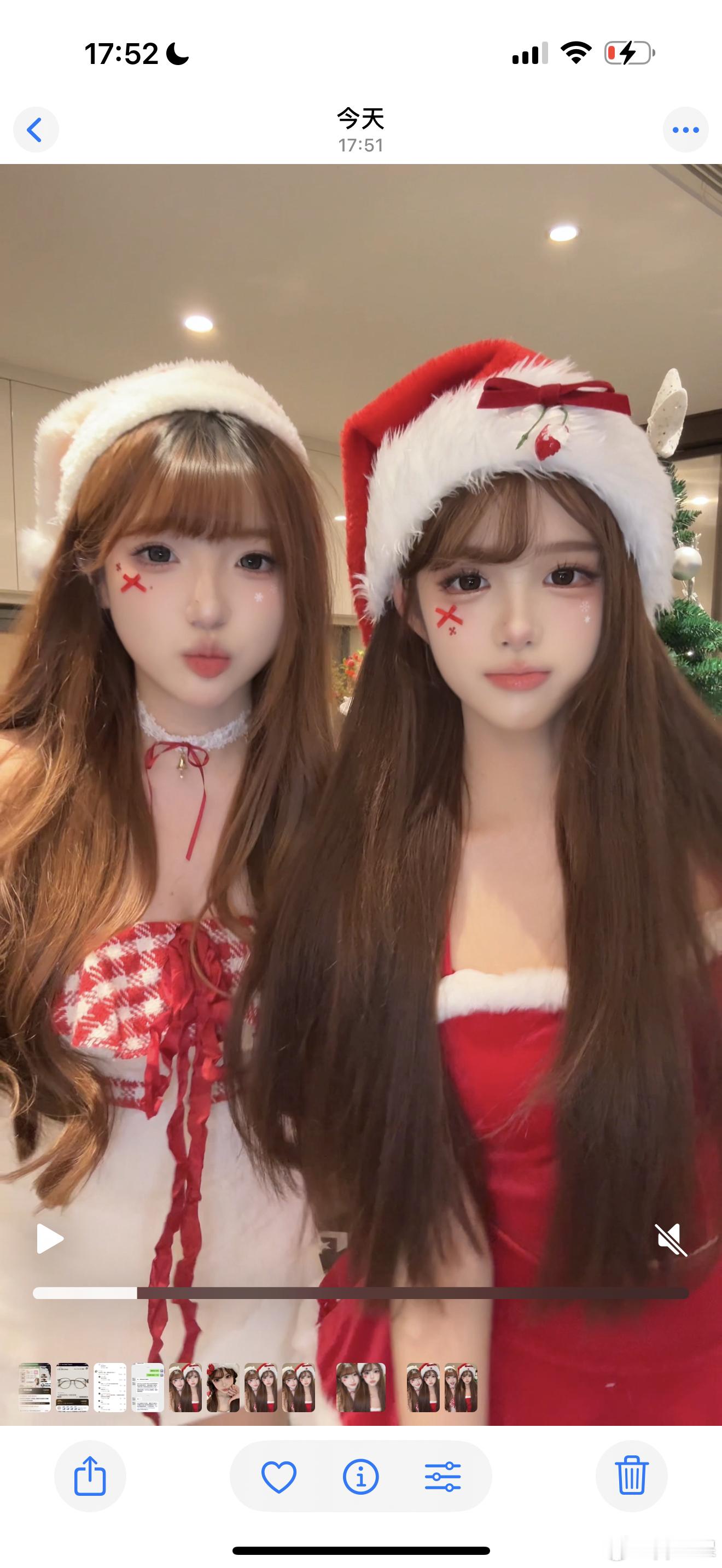 好搞笑 用了个ai美颜减龄 感觉撞脸全世界 