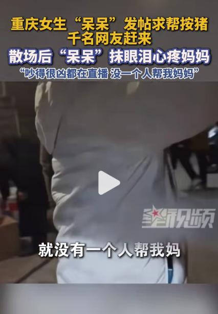 重庆合川“呆呆”嚎啕大哭！
原因是心疼妈妈独自清扫几千人留下的垃圾！
相信大家最