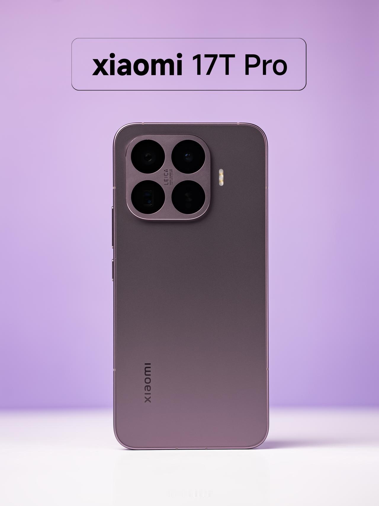 HYK图赏｜小米 17T Pro

「星云紫」，比较深沉的那种紫色，不张扬。后盖