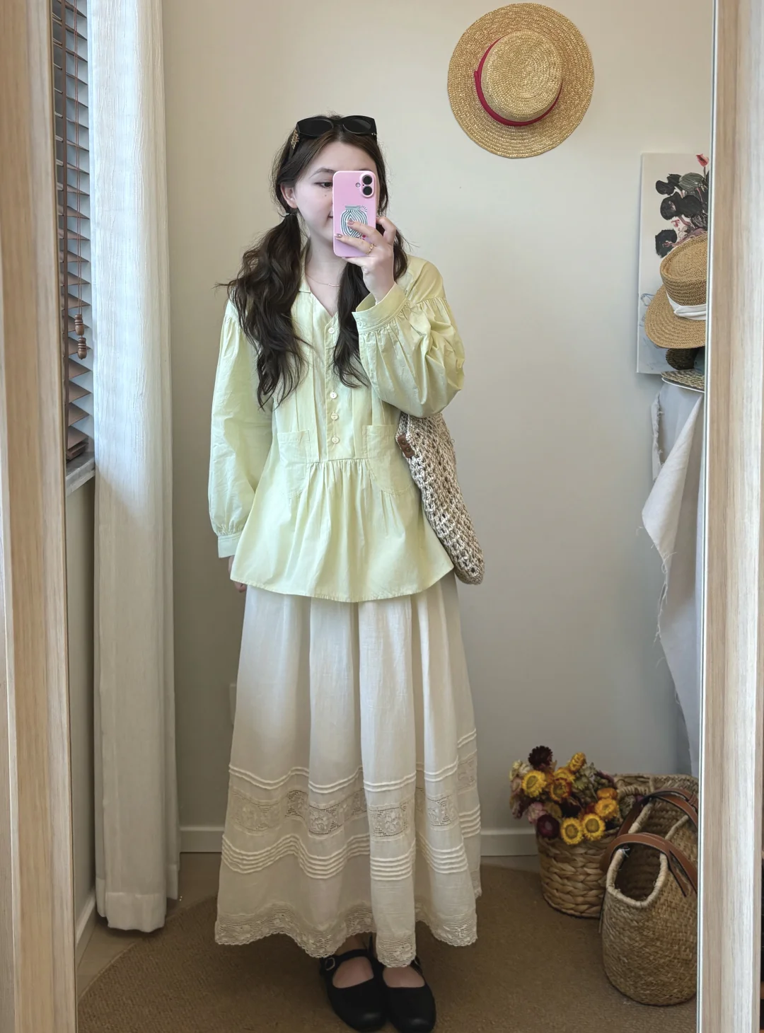 🍋‍🟩🍋‍🟩🍋‍🟩清新淡雅的青苹果娃娃衫！