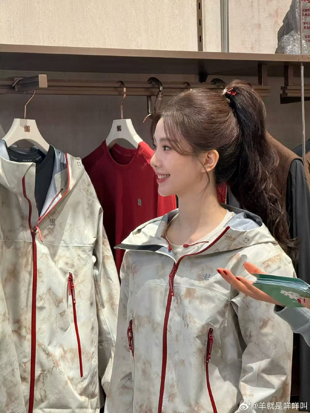 高马尾刘诗诗刘诗诗活力高马尾 元气活力满满 