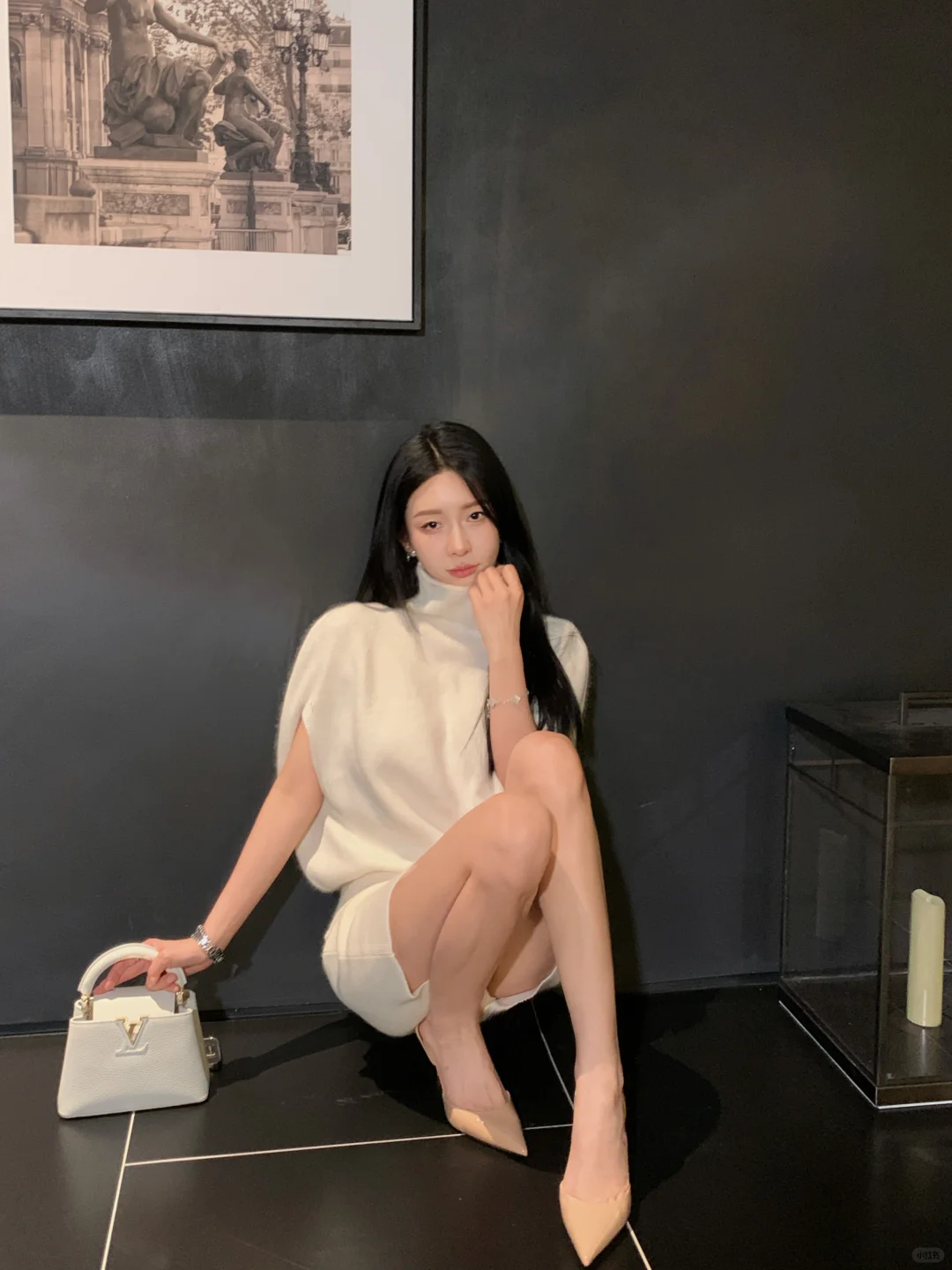 蹲姿拍照好好拍