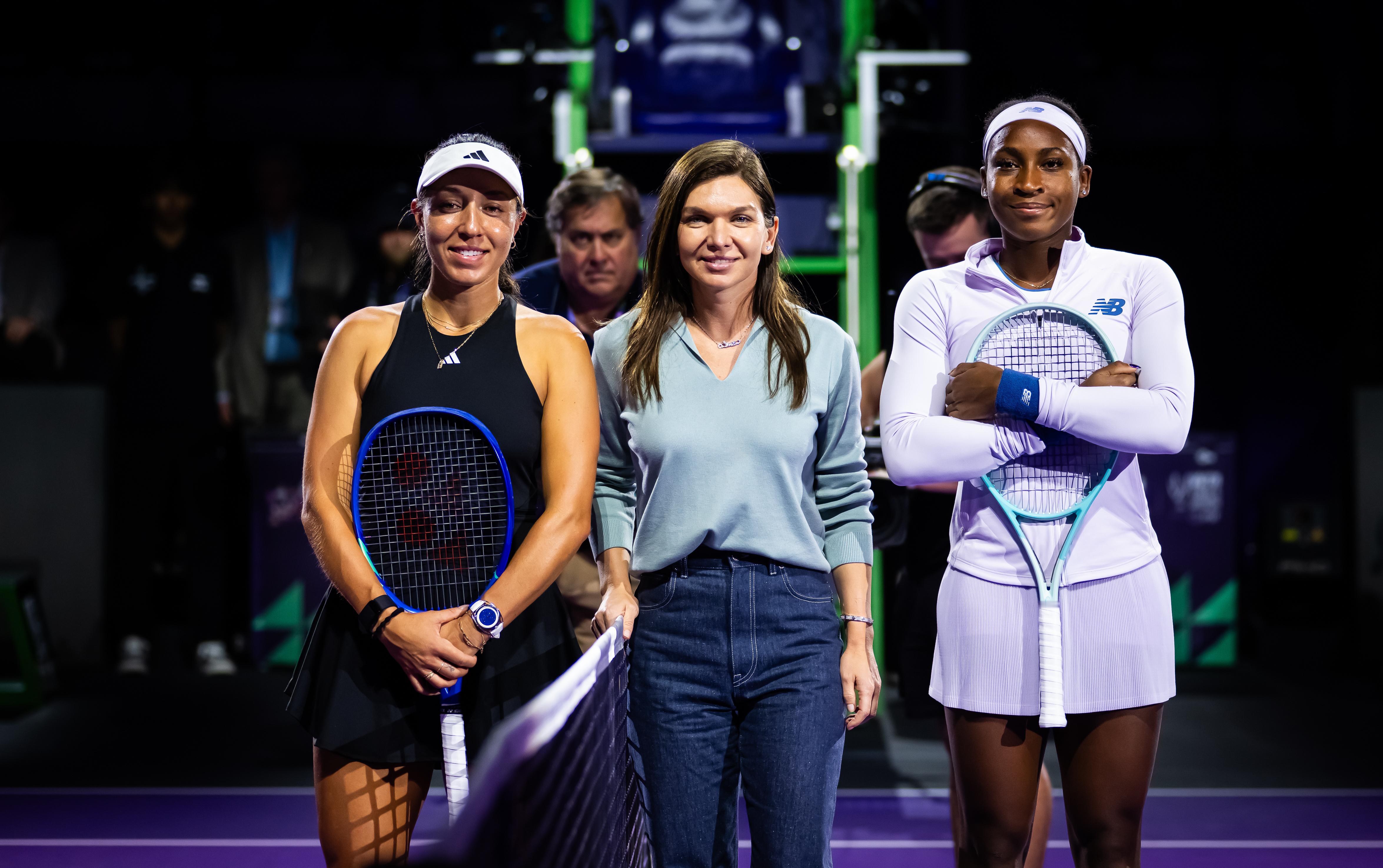 高芙vs佩古拉利雅得WTA年终总决赛 格拉芙组，5号种子佩古拉以6-3/6-7(