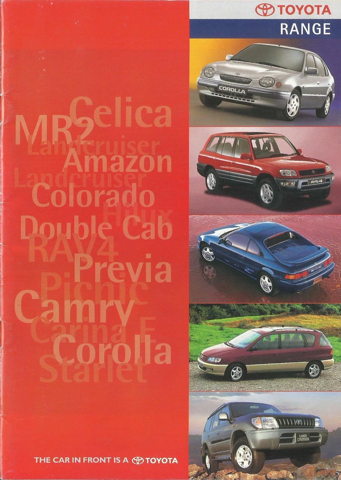 TOYOTA 1998🇬🇧。