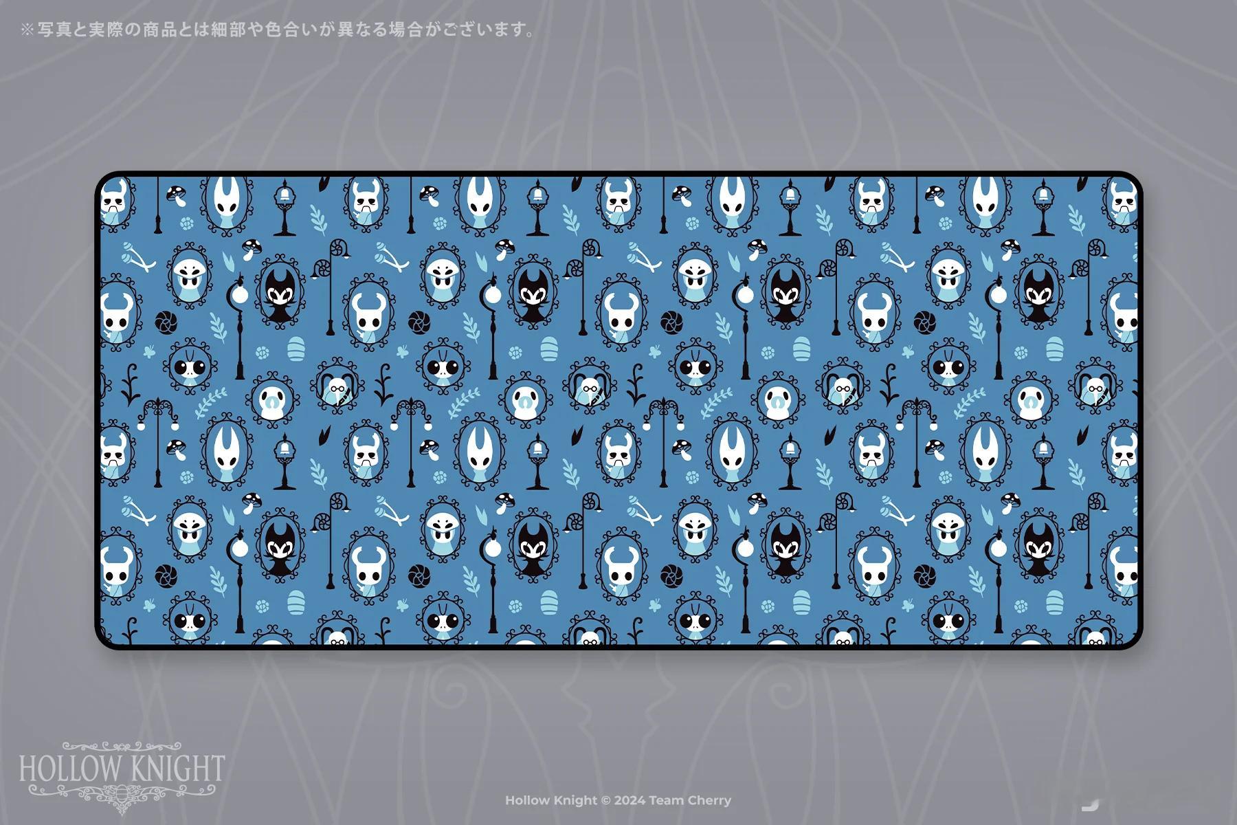 空洞骑士与Fangamer合作的周边上新，有桌垫、毯子、徽章和毛绒玩偶。 ​​​