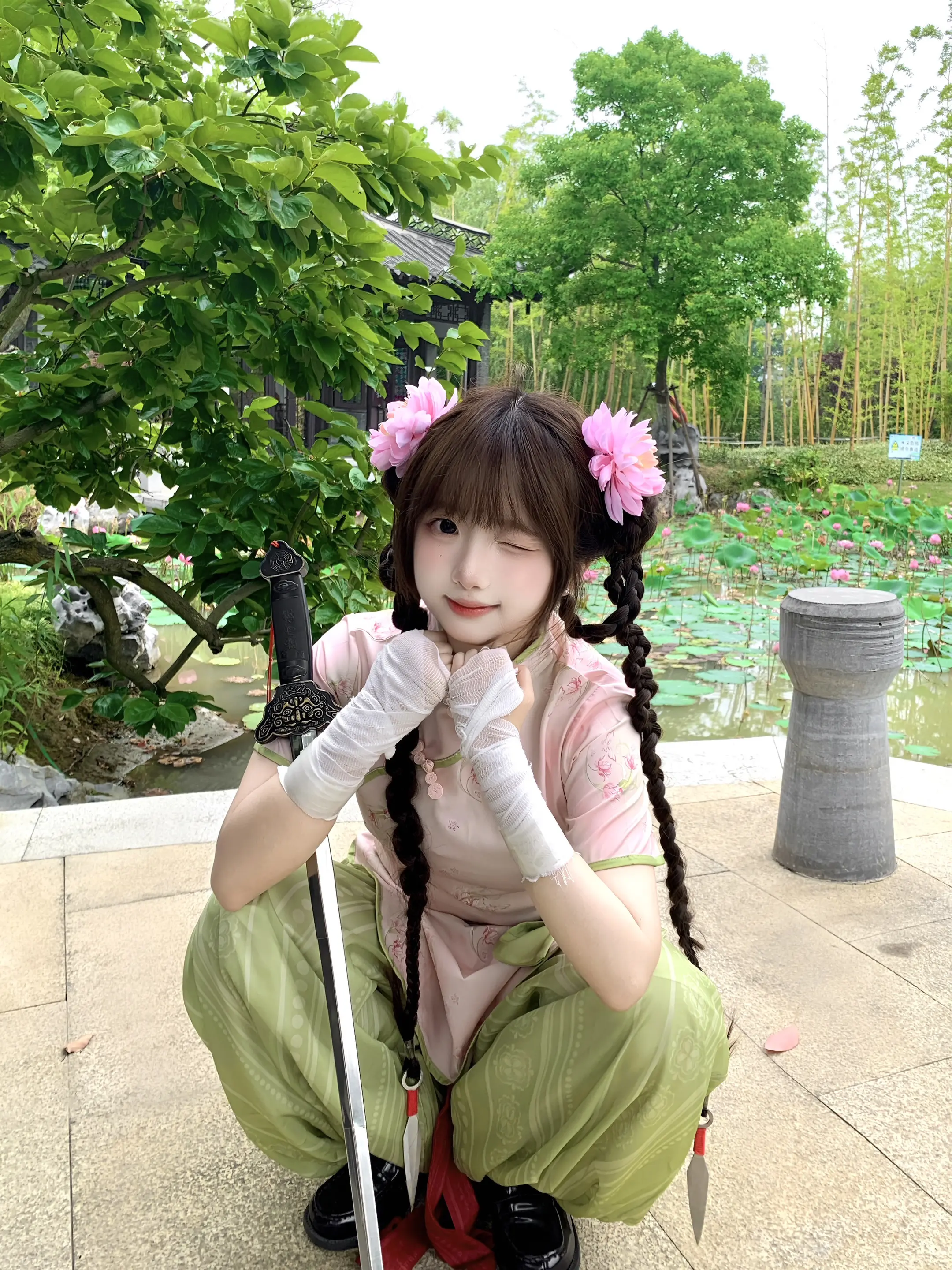 “师傅 我坚持不住啦”
