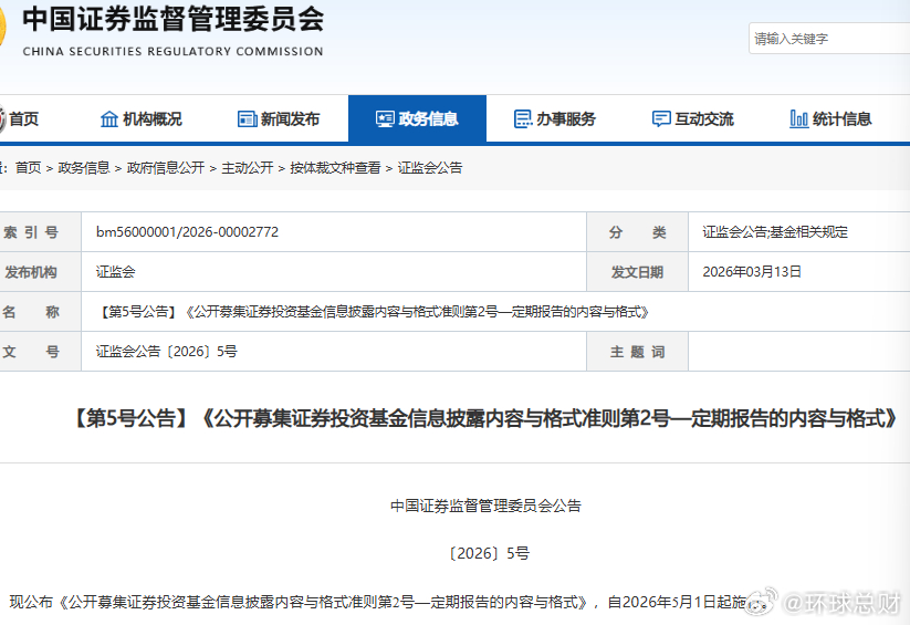 #公募基金调整信披规则##公募基金新增披露7年10年长期业绩##37万亿公募基金