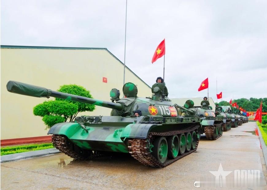 2025年初演习中的越军第203坦克旅军事历史全触达 ​​​