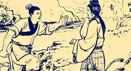 古时，有个寡妇帮地主干活。地主刁难她，故意让她刷夜壶，结算工钱时还赖账。随便舀了