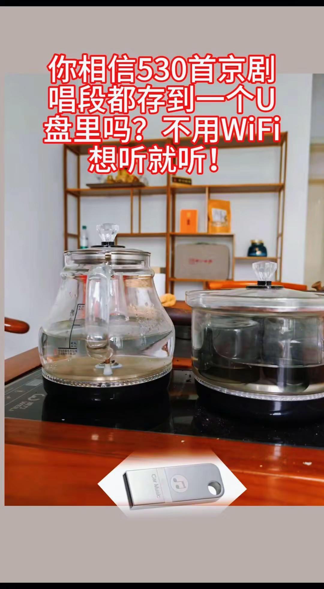 一枚小小的U盘，收录530首名家京剧选段，无需网络，随时聆听国粹。京剧国粹
