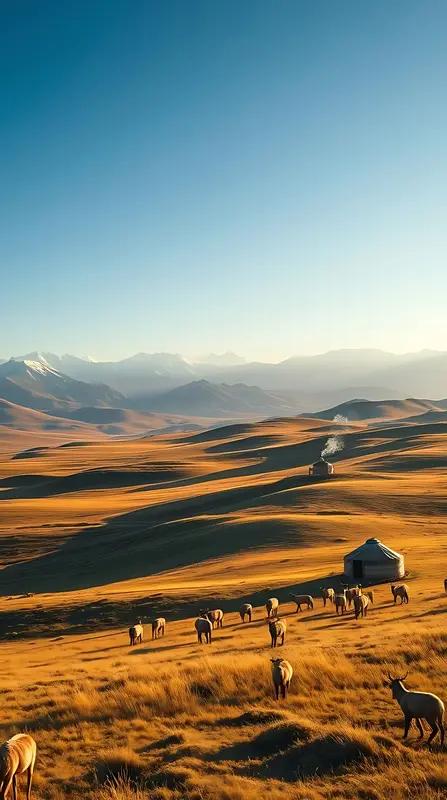 乌兰巴托的夜，那么静那么静！他像一首古老的歌。
去了加拿大，再也回不到亚洲了，就