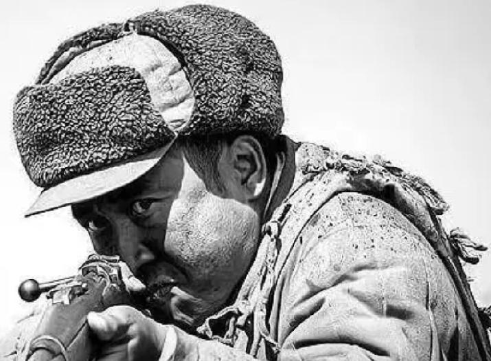 《冷枪英雄：
志愿军战士的智慧与勇气》

你可能想象不到，
一个普通战士的果断行