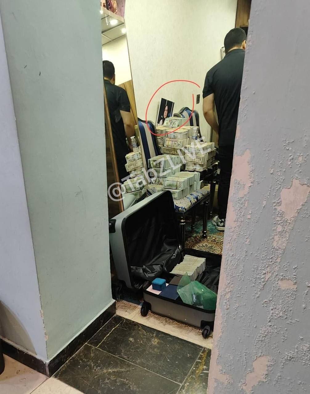 🇮🇶⚡️ — 伊拉克军队突袭了伊拉克议员阿莉亚·纳西夫的住所，并查获了大量美