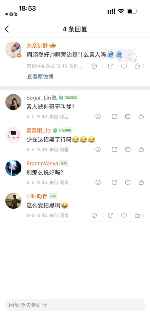 又一个出生脑子没带出来的你哥哥都被骂成啥了在这说一句素人就说在招黑 
