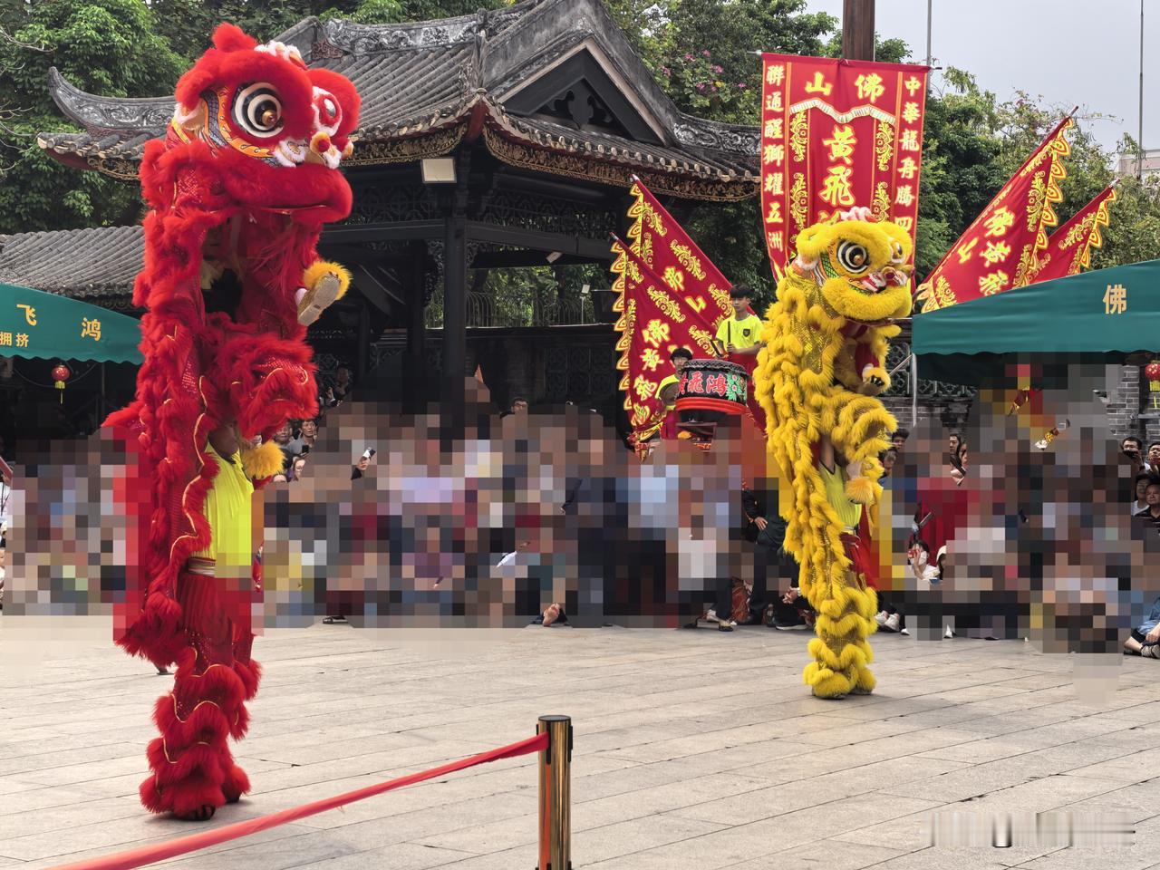 佛山醒狮，亦刚亦柔