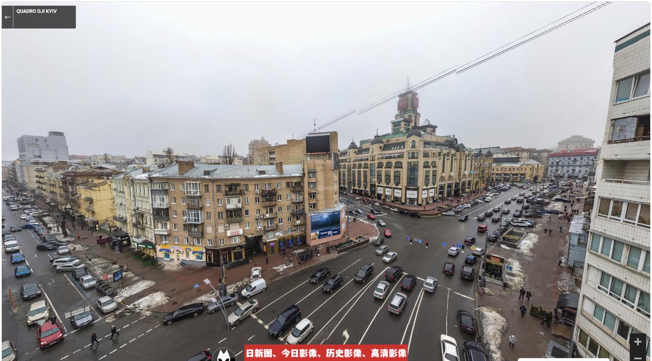 俄乌冲突前的乌克兰首都基辅市中心街景，您觉得相当于国内哪些城市？