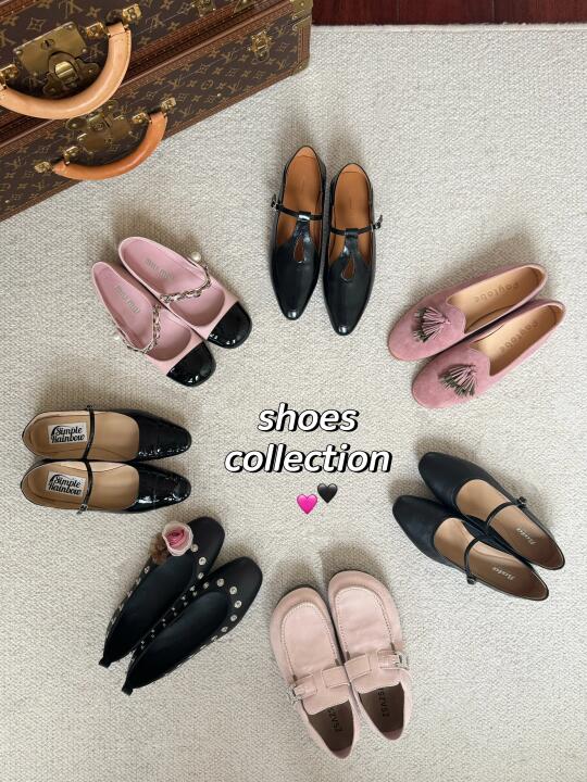 鞋子合集｜经典时髦✨为春夏准备的黑粉色系