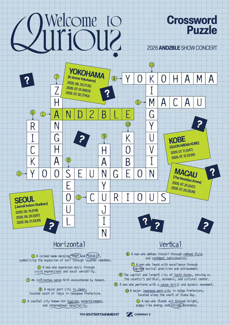 AND2BLE公开十场showcon巡演AND2BLE澳门场showcon是章昊