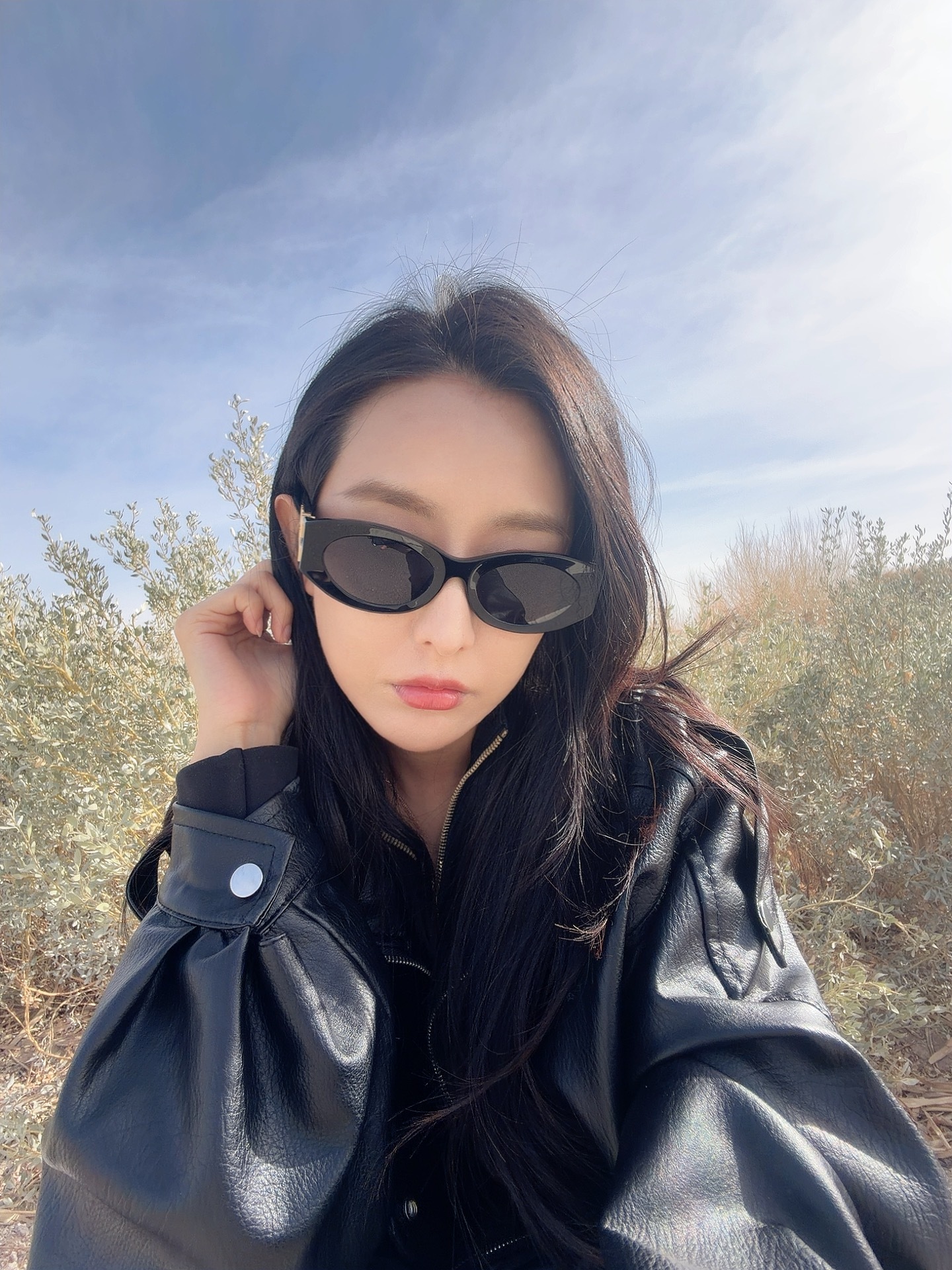 哇又冷又晒 酒泉